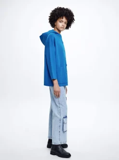 Hooded Knit Poncho|Parfois Sale