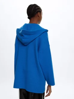 Hooded Knit Poncho|Parfois Cheap