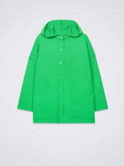 Hooded Knit Poncho|Parfois Hot