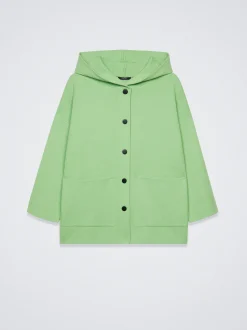 Hooded Knit Poncho|Parfois Discount