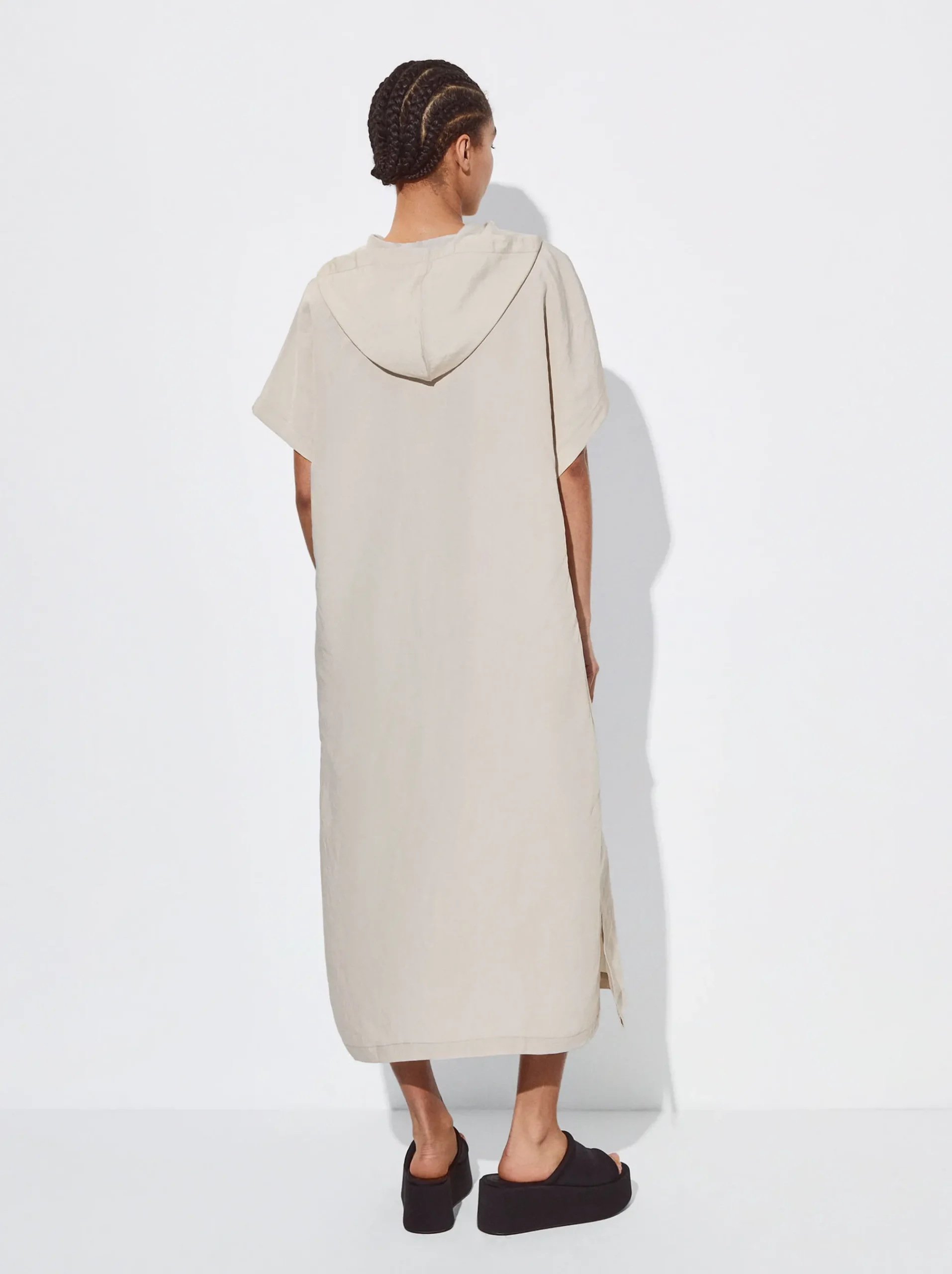 Hooded Long Dress|Parfois Online