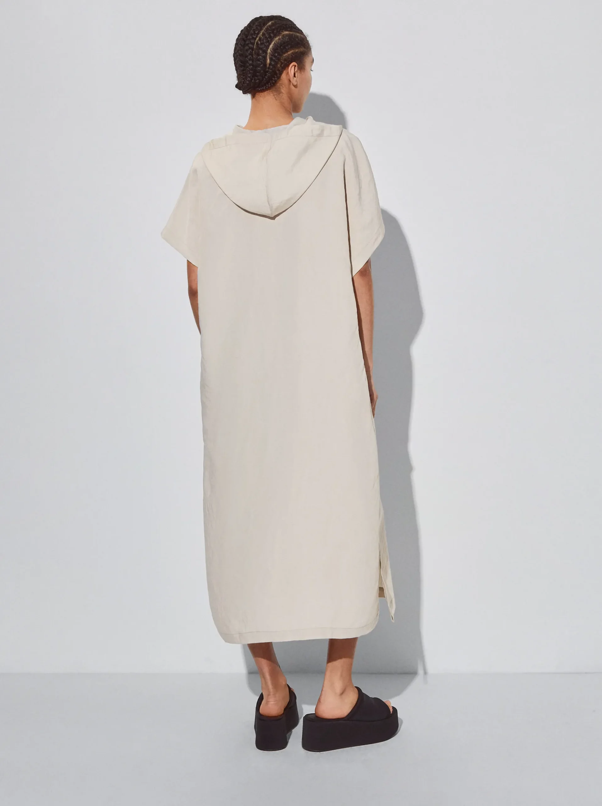 Hooded Long Dress|Parfois Online