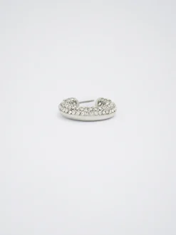 Hoop Earrings With Crystals|Parfois Store