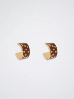 Hoop Earrings With Enamel|Parfois Clearance