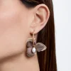 Hoop Earrings With Freshwater Pearl|Parfois Sale