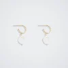 Hoop Earrings With Pearl|Parfois Cheap
