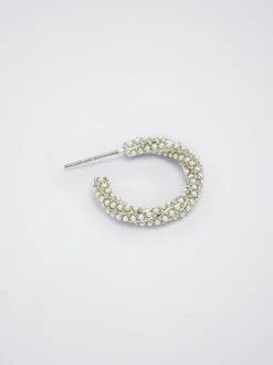 Hoop Earrings With Pearls|Parfois Cheap
