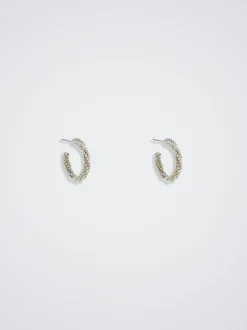 Hoop Earrings With Pearls|Parfois Shop