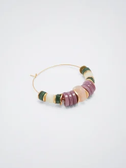 Hoop Earrings With Stone|Parfois Clearance