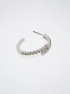Hoop Earrings With Zirconia|Parfois Clearance