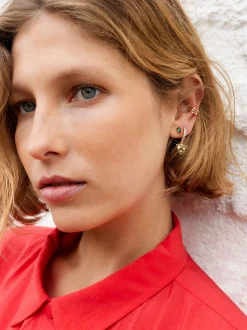 Hoops With Charms And Zirconia|Parfois Store