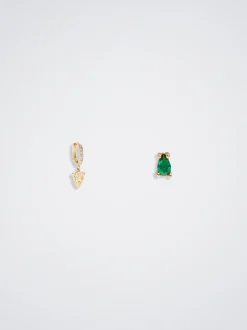 Hoops With Charms And Zirconia|Parfois Hot