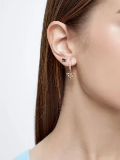 Hoops With Charms And Zirconia|Parfois Hot