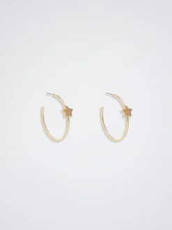 Hoops With Star And Zirconia|Parfois Cheap