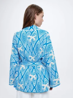 Jacquard Cardigan With Belt|Parfois Clearance