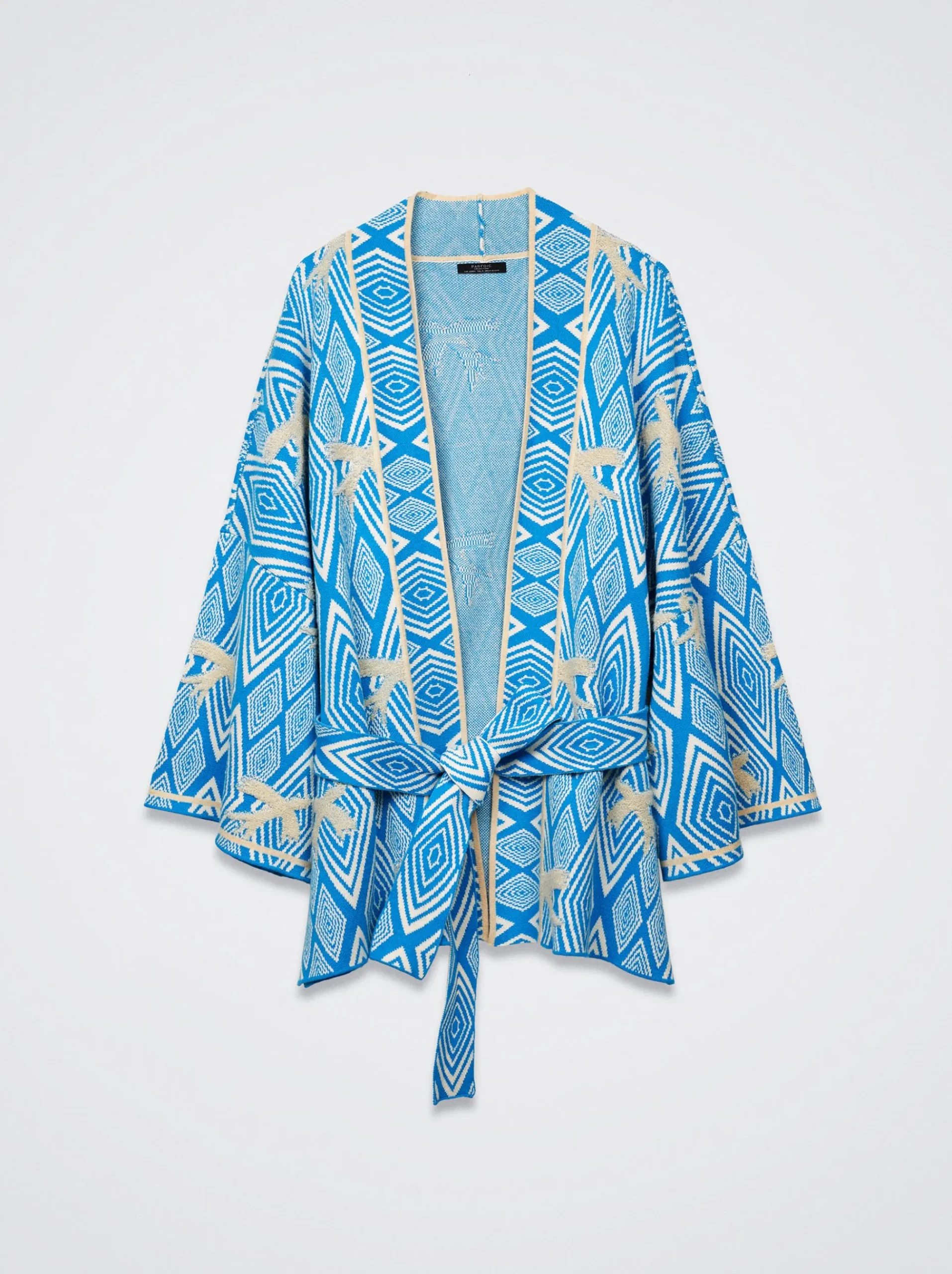 Jacquard Cardigan With Belt|Parfois Clearance
