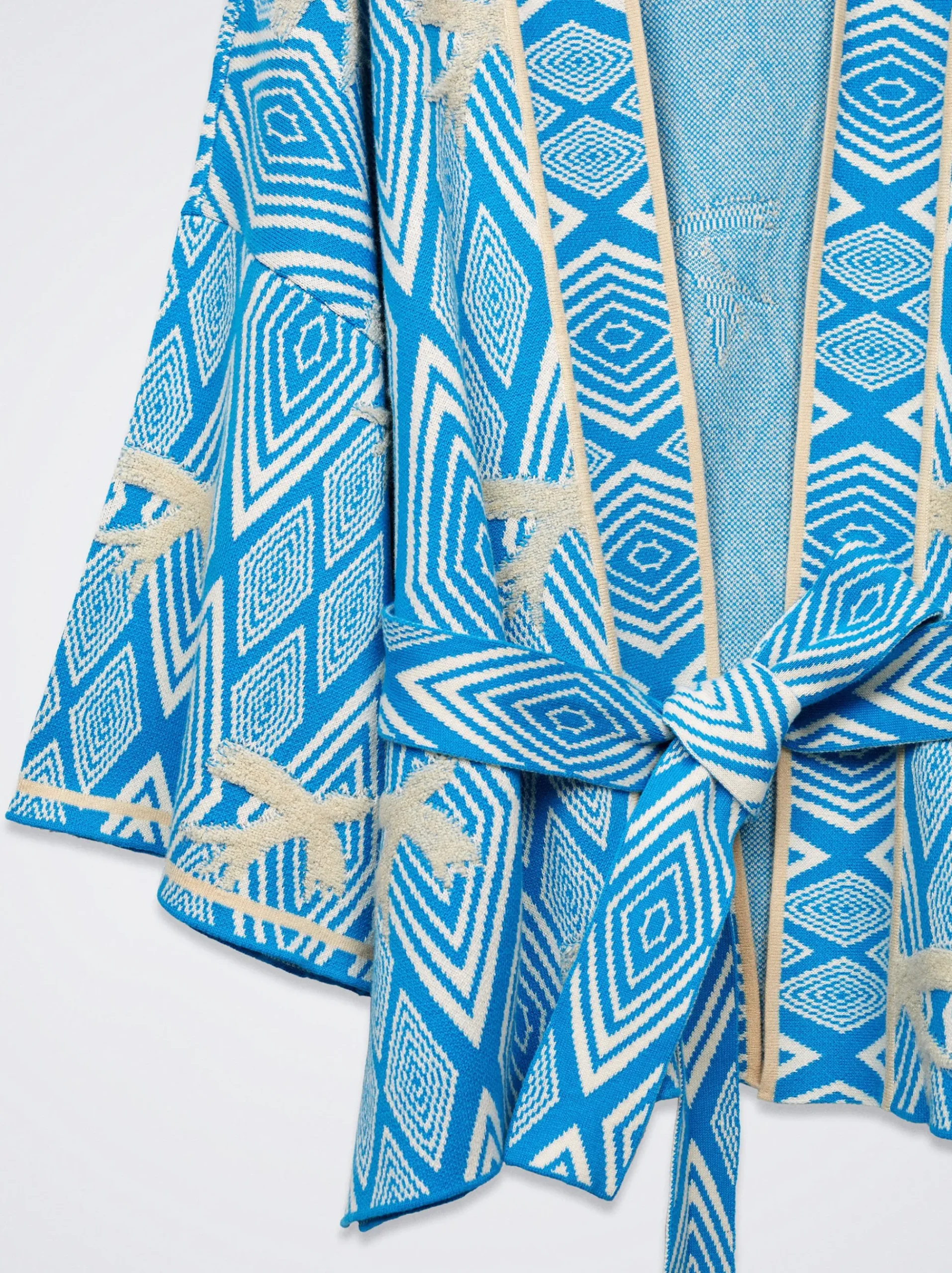 Jacquard Cardigan With Belt|Parfois Clearance