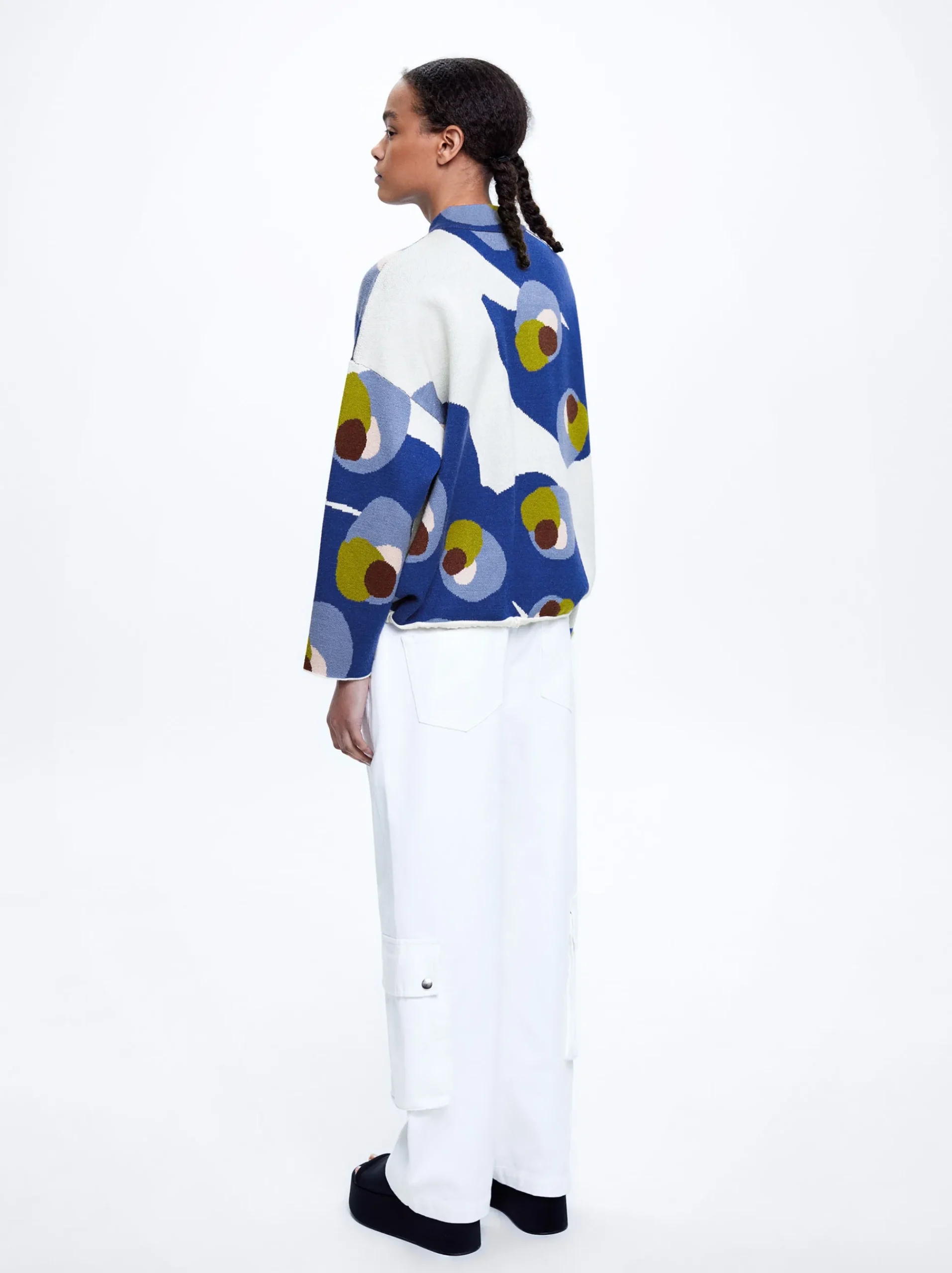 Jacquard Knit Cardigan|Parfois Online