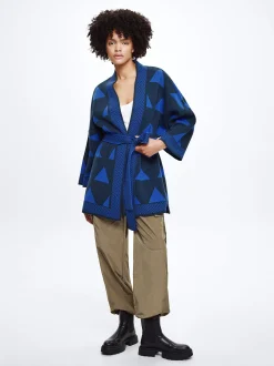 Jacquard Knit Cardigan|Parfois Clearance