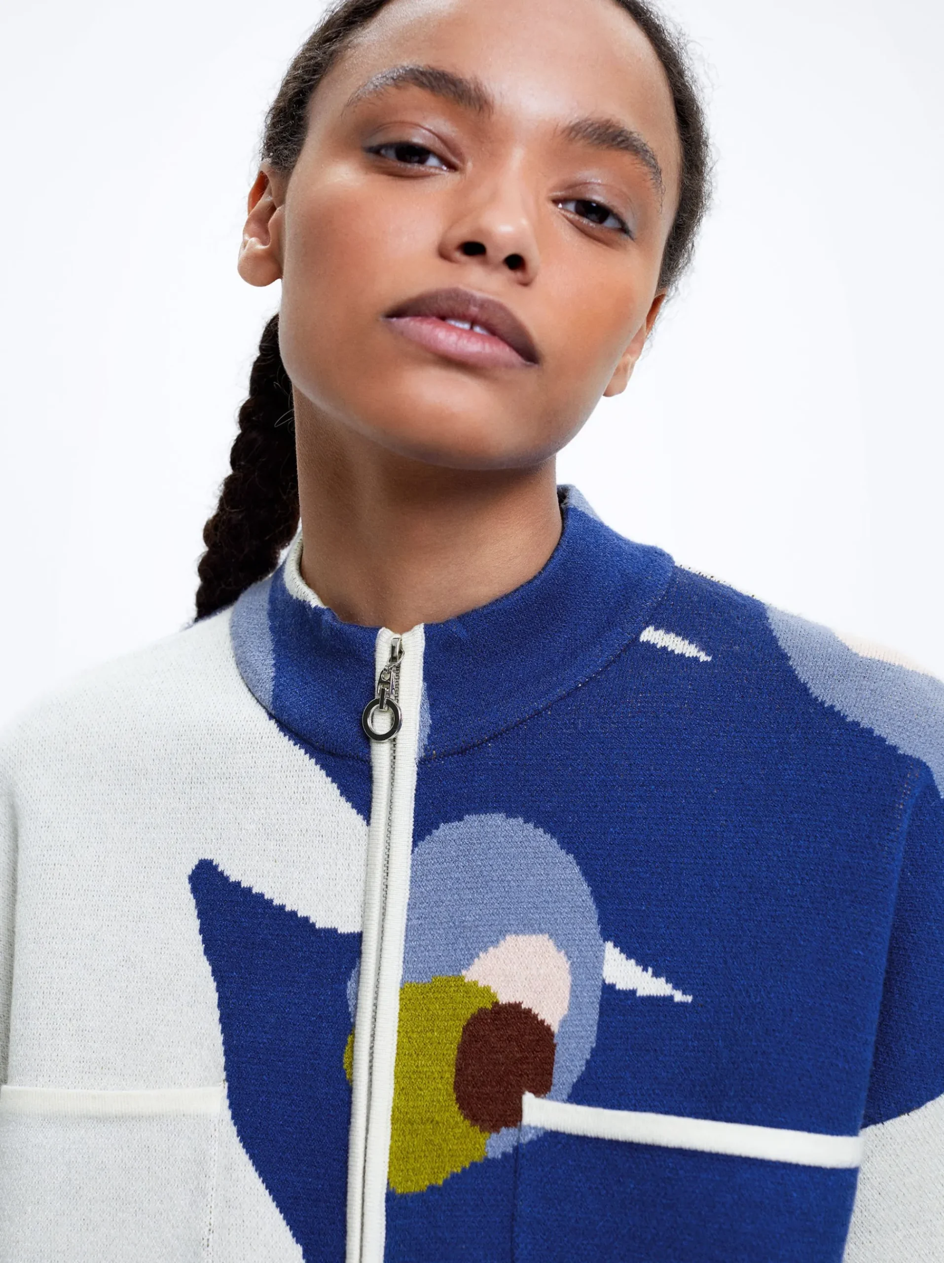 Jacquard Knit Cardigan|Parfois Cheap