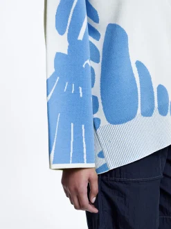 Jacquard Knit Sweater|Parfois Store