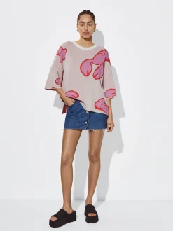 Jacquard Round-Neck Sweater|Parfois Store