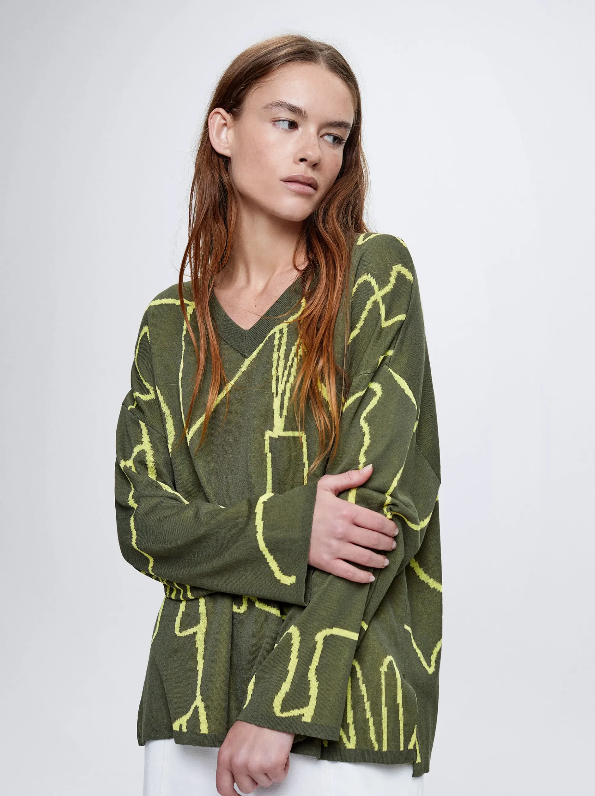 Jacquard Sweater|Parfois New