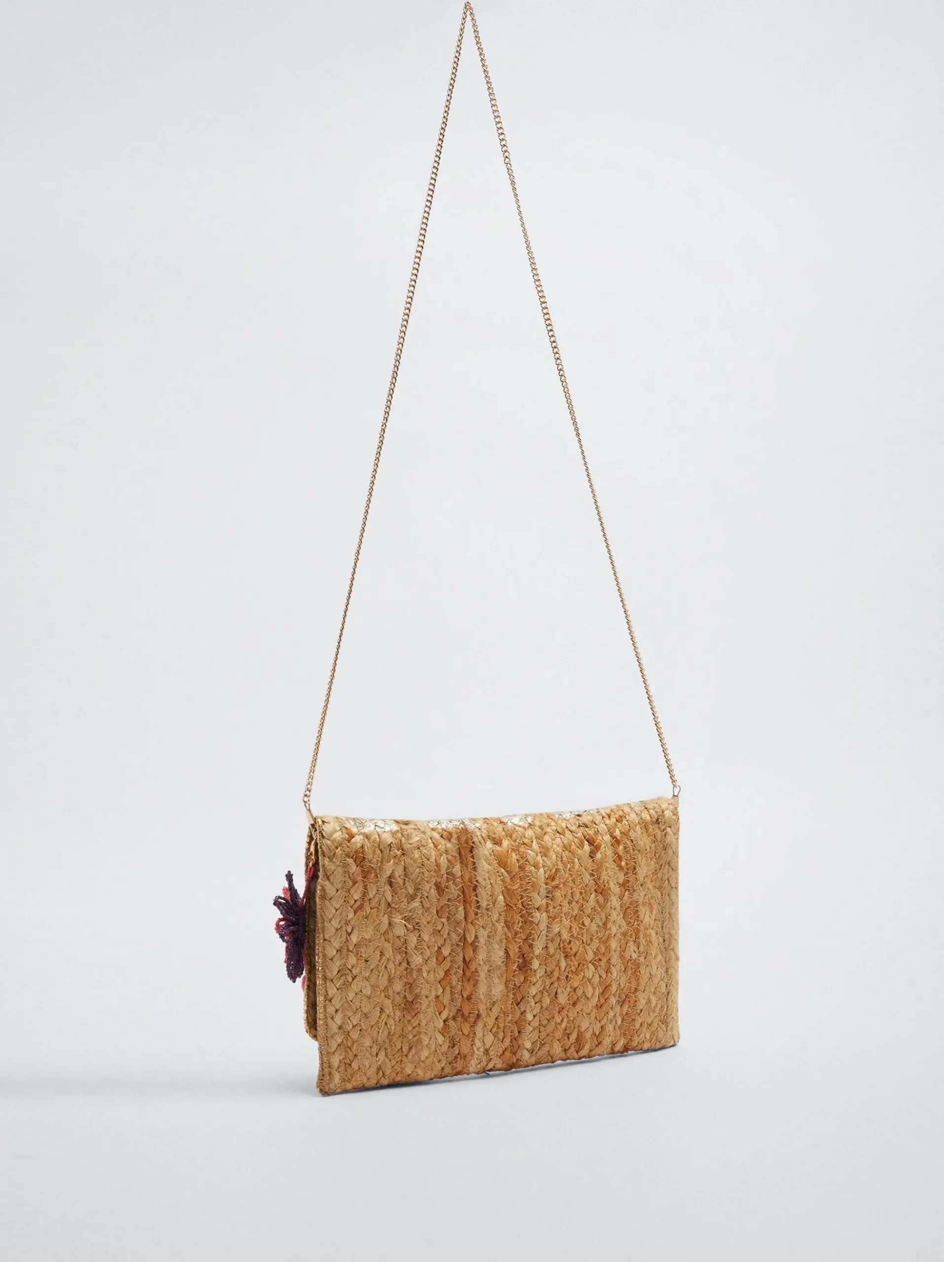 Jute Party Handbag|Parfois Online