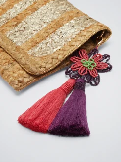 Jute Party Handbag|Parfois Flash Sale