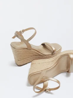 Jute Wedge Sandals|Parfois Shop