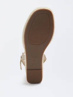 Jute Wedge Sandals|Parfois Shop