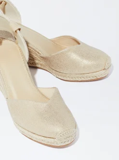 Jute Wedge Sandals|Parfois Flash Sale