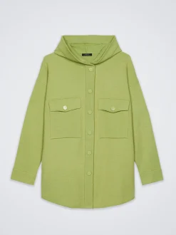 Knit Overshirt With Pockets|Parfois Online