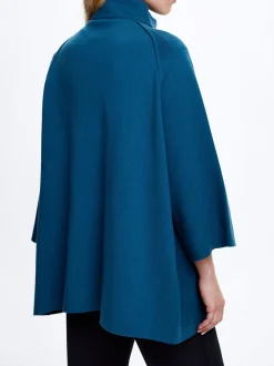 Knit Poncho With High Neck|Parfois Best Sale