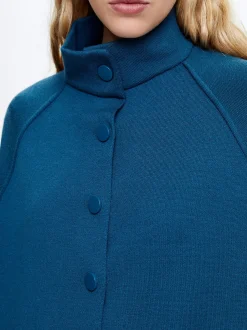 Knit Poncho With High Neck|Parfois Best Sale