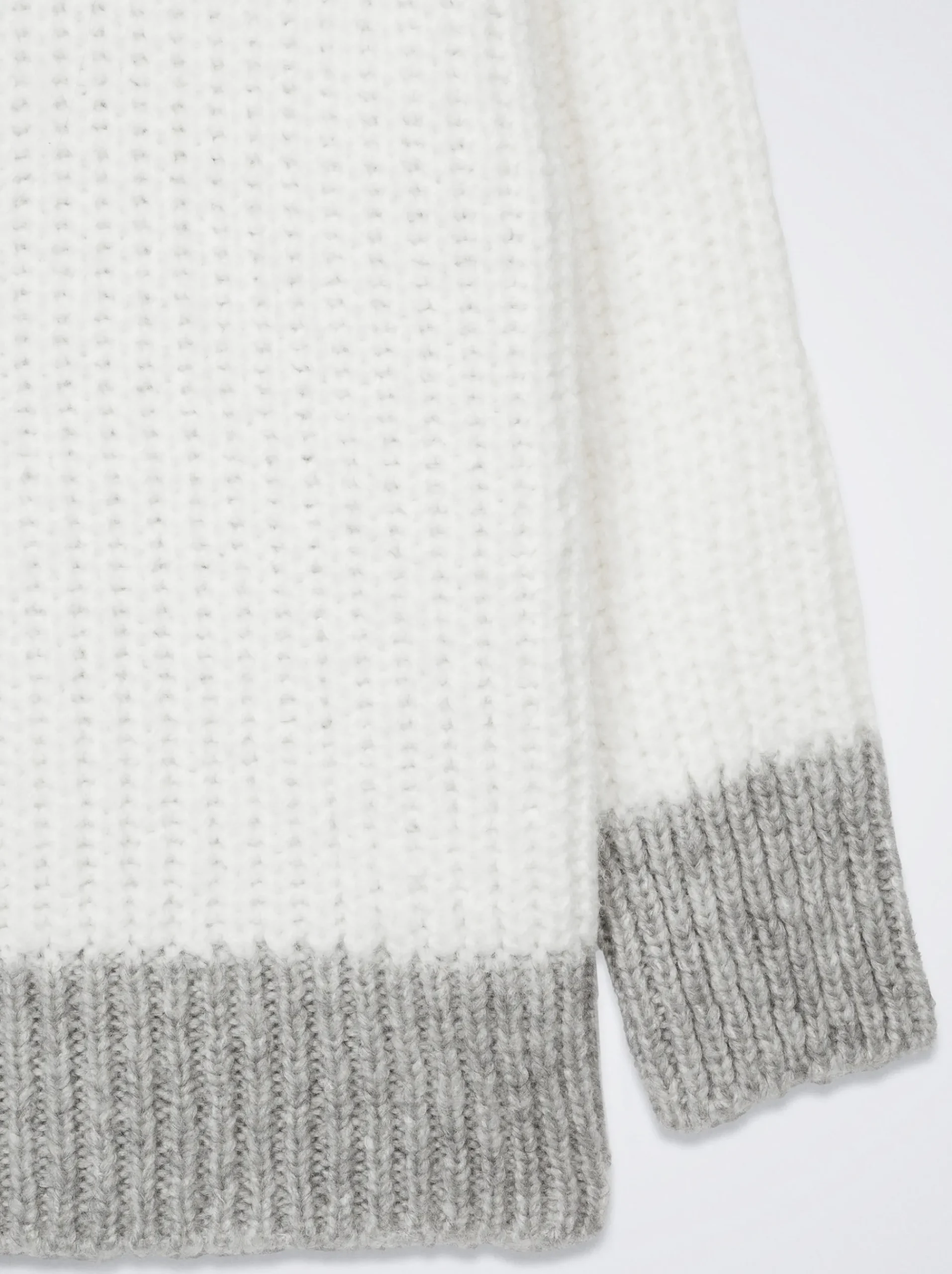 Knit Sweater With Color Block|Parfois Cheap