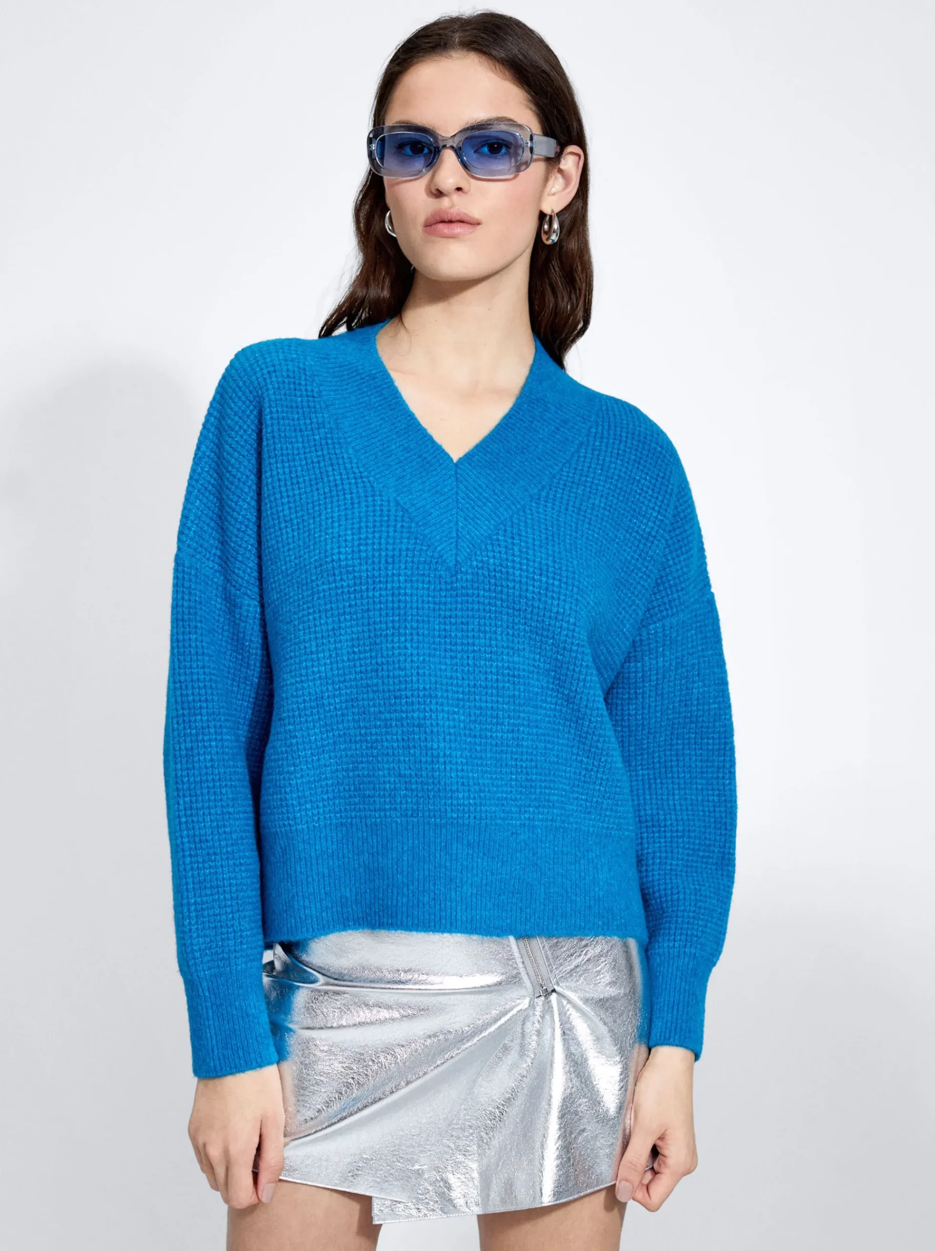 Knit Sweater With Wool|Parfois Online