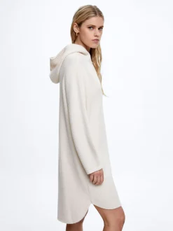 Knitted Dress With Hood|Parfois Fashion