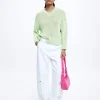 Knitted V-Neck Sweater|Parfois Online
