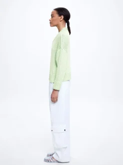 Knitted V-Neck Sweater|Parfois Online