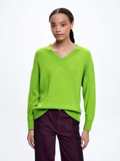 Knitted V-Neck Sweater|Parfois Best Sale