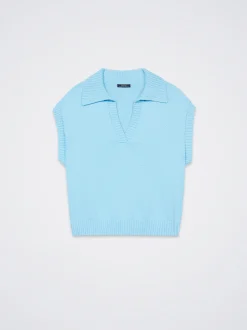 Knitted V-Neck Vest|Parfois Discount