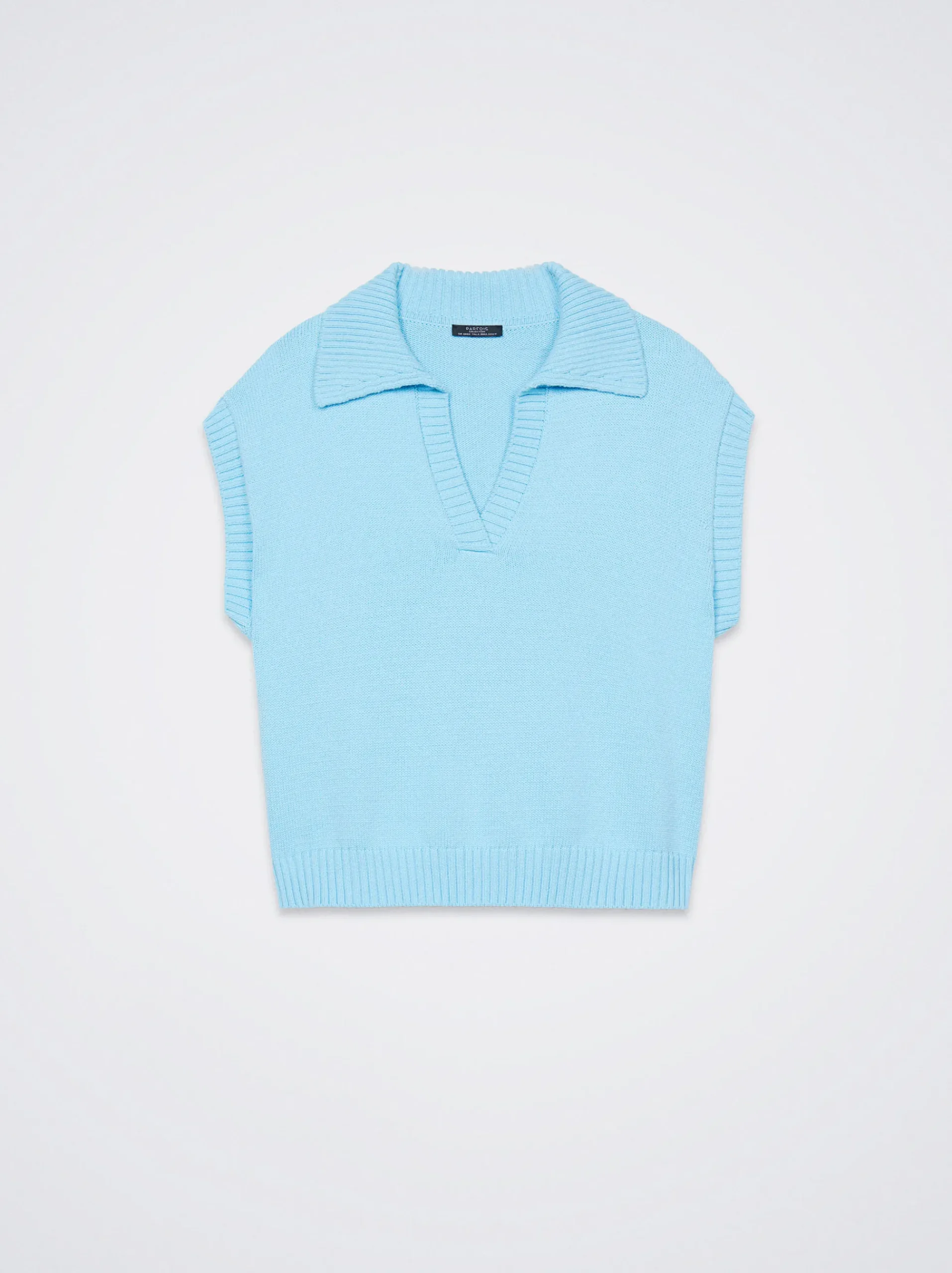 Knitted V-Neck Vest|Parfois Discount
