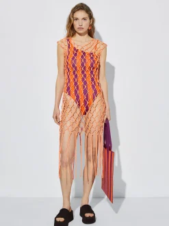 Knotted Cord Midi Dress|Parfois Shop
