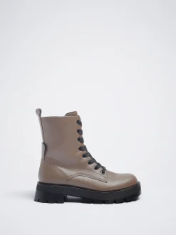 Laces Military Boots|Parfois Store