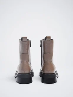 Laces Military Boots|Parfois Store