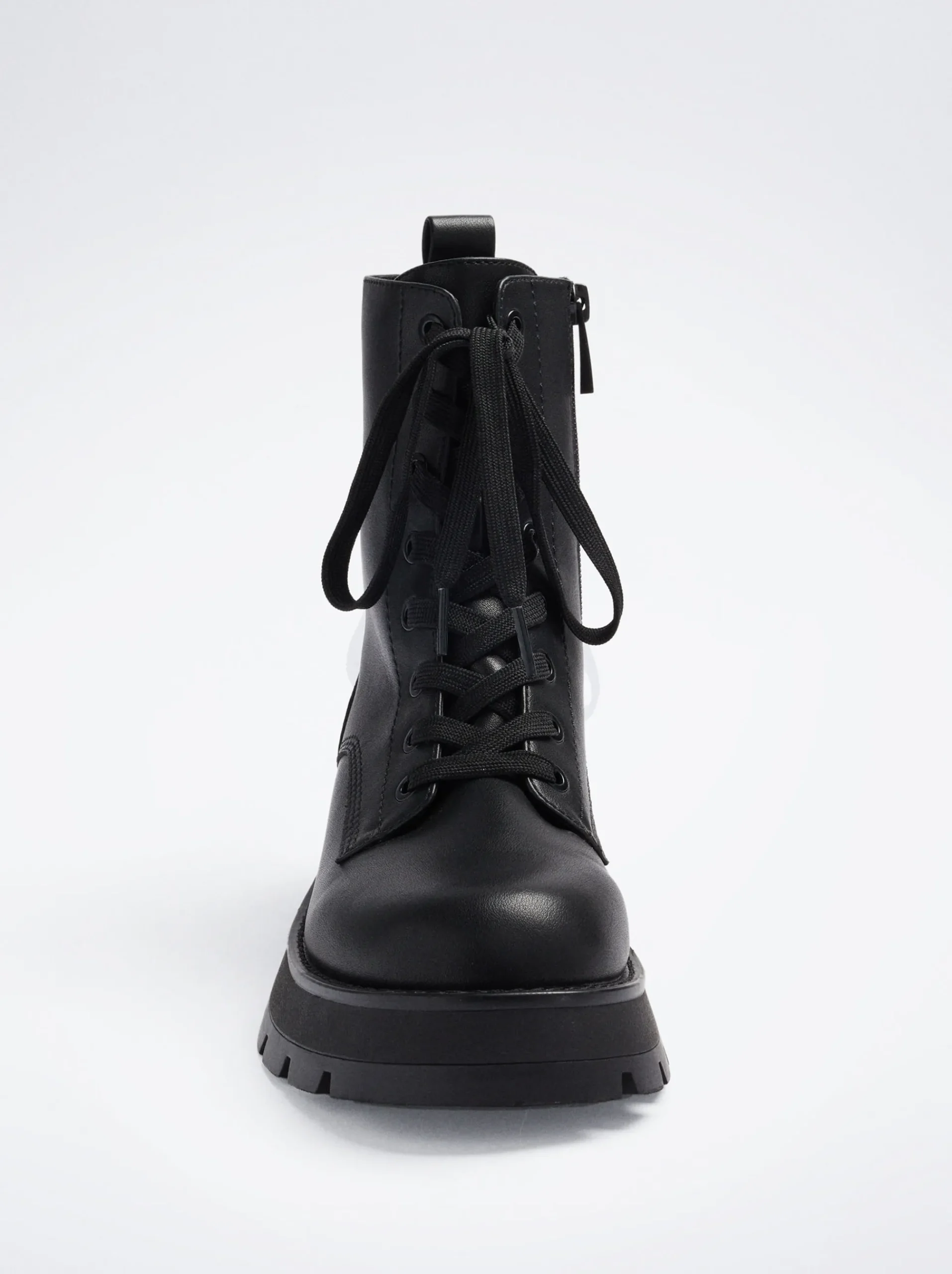 Laces Military Boots|Parfois Online