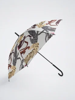 Large Printed Umbrella|Parfois Store