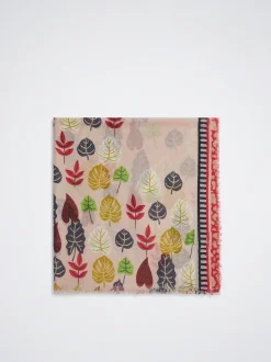 Leaf Printed Scarf|Parfois Store