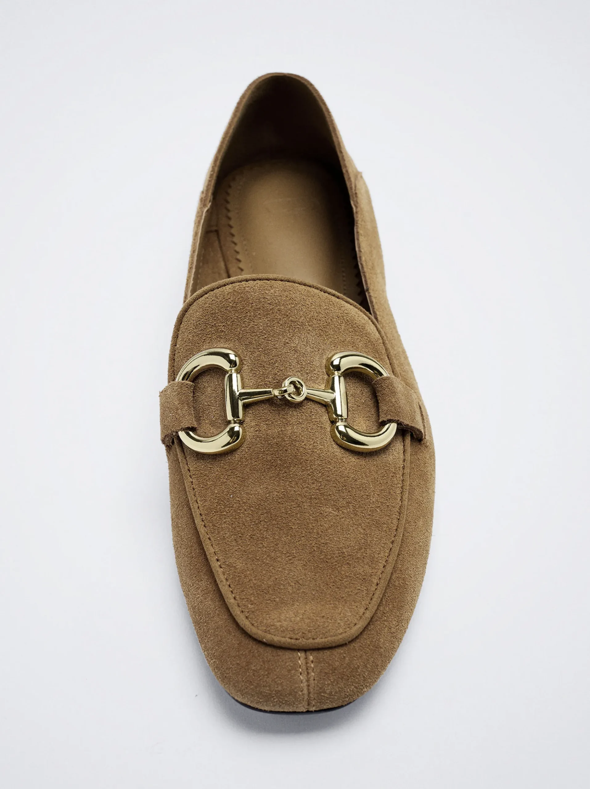 Leather Loafers With Buckle|Parfois Cheap